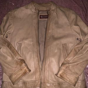 Soft leather jacket